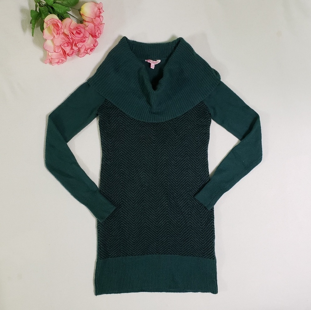 Green Tunic Sweater 💐